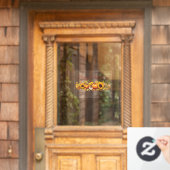 Happy Thanksgiving Pompoenen Aangepast Bedrijf Raamsticker (Huis Deur)