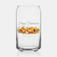 Happy Thanksgiving Pompoenen Custom Herfst