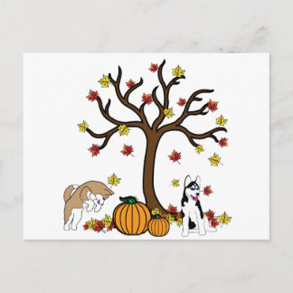 Happy Thanksgiving Post Kaart