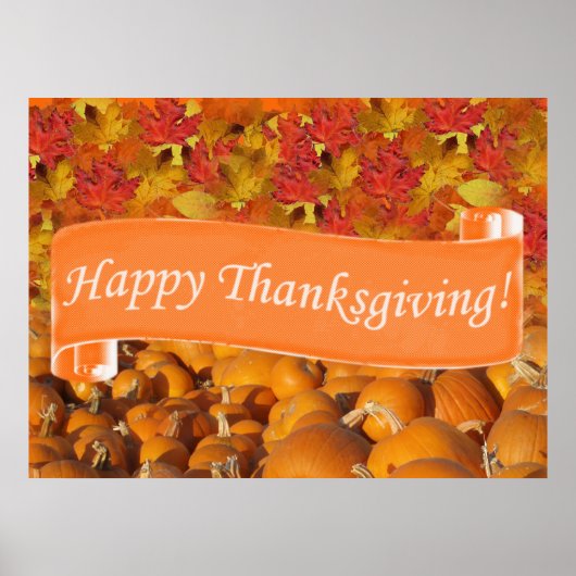 Happy Thanksgiving Poster (Voorkant)
