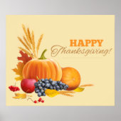 Happy Thanksgiving Poster (Voorkant)