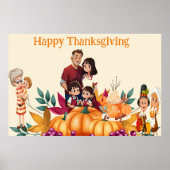 Happy Thanksgiving Poster (Voorkant)