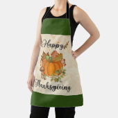 Happy Thanksgiving, Pumpkin Apron Schort (Insitu)