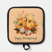 Happy Thanksgiving Pumpkin Harvest Design Pannenlap (Voorkant)
