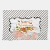  Happy Thanksgiving Pumpkin Kitchen Towel Theedoek (Horizontaal)