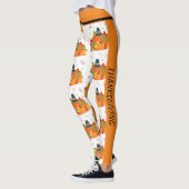 Happy Thanksgiving Pumpkin met Petten Leggings (Links)