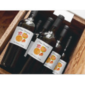 Happy Thanksgiving Pumpkin Spice Latte Wijn Etiket