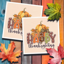 Happy Thanksgiving Pumpkins