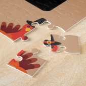 Happy Thanksgiving puzzel: Verzamelen Legpuzzel (Zijkant)