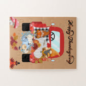 Happy Thanksgiving puzzel: Verzamelen Legpuzzel (Horizontaal)