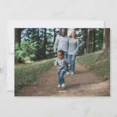 Happy Thanksgiving Quote Custom Photo Card Feestdagenkaart (Achterkant)