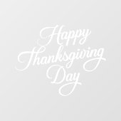 Happy Thanksgiving Raamsticker (Vel)