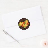 Happy Thanksgiving Ronde Sticker (Envelop)