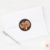 Happy Thanksgiving Ronde Sticker (Envelop)