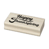 Happy Thanksgiving Rubberstempel (Stempel)