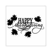 Happy Thanksgiving Rubberstempel (Afrduk)