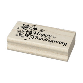 Happy Thanksgiving Rubberstempel