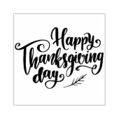 Happy Thanksgiving Rubberstempel (Afrduk)