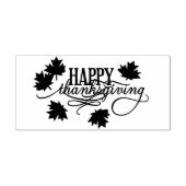 Happy Thanksgiving Rubberstempel (Afrduk)