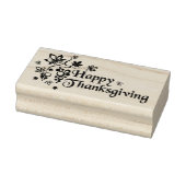 Happy Thanksgiving Rubberstempel (Stempel)