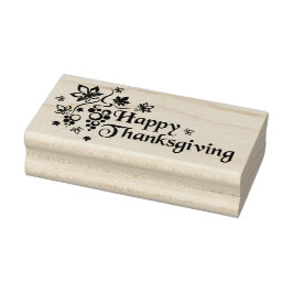Happy Thanksgiving Rubberstempel