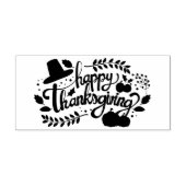 Happy Thanksgiving Rubberstempel (Afrduk)