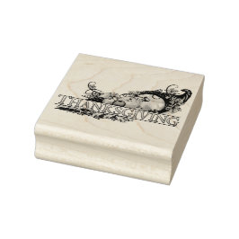 Happy Thanksgiving Rubberstempel