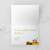 Happy Thanksgiving rustieke oogst Thanksgiving Feestdagen Kaart (Binnen)