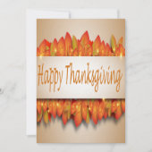 Happy Thanksgiving Save The Date (Voorkant)