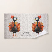 Happy Thanksgiving Schattigee kleurrijke Baby Turk Bad Handdoek (Handdoek)