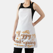Happy Thanksgiving Schort (Insitu)
