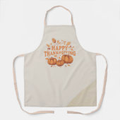 Happy Thanksgiving Schort (Voorkant)
