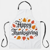 Happy Thanksgiving Schort (Voorkant)