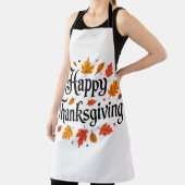 Happy Thanksgiving Schort (Insitu)