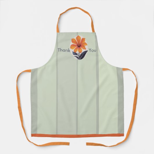 Happy Thanksgiving Schort (Voorkant)