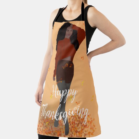 Happy Thanksgiving Schort (Insitu)