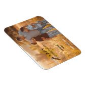 Happy Thanksgiving-script laat familiefoto over Magneet (Rechterzijde)