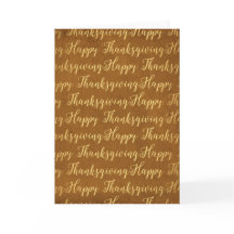 Happy Thanksgiving-scriptie