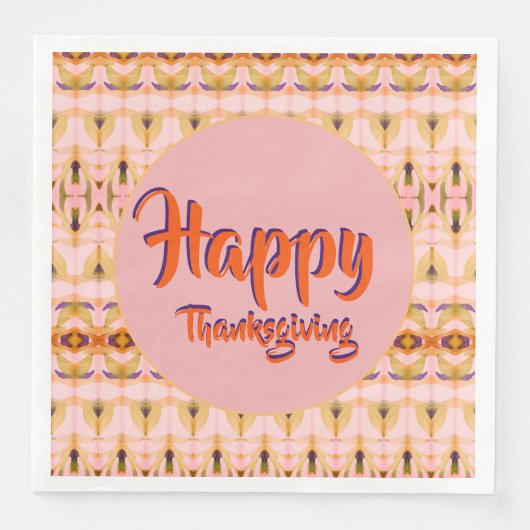 Happy Thanksgiving Servet (Voorkant)