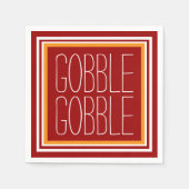 Happy Thanksgiving Servetten (Voorkant)