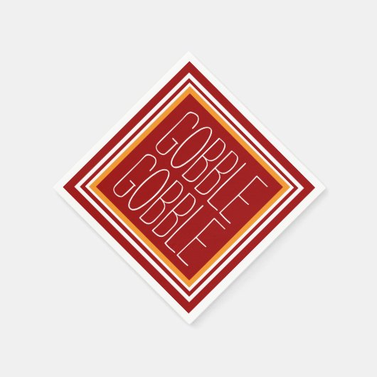 Happy Thanksgiving Servetten (Hoek)