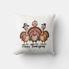 Happy Thanksgiving Shirt | Herfst Vakantie Turkije Kussen