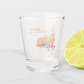 Happy Thanksgiving Shot Glass Glas (Achterkant)
