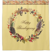 Happy Thanksgiving Shower-gordijn Douchegordijn (Voorkant)