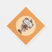 Happy Thanksgiving Sign Servet (Hoek)