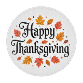 Happy Thanksgiving Snijplank