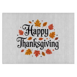 Happy Thanksgiving Snijplank