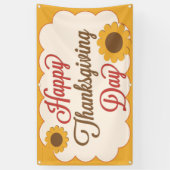 Happy Thanksgiving Spandoek (Verticaal)