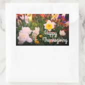 Happy Thanksgiving Spring Flowers #1-1 Stickers (Tas)