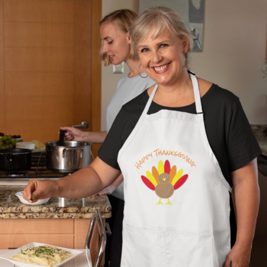 Happy Thanksgiving Standaard Schort